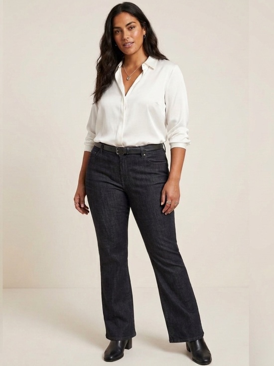 Banana Republic Pants - Banana Republic Bootcut Denim Jeans Dark Wash Normcore Hipster Preppy - Size 14R
